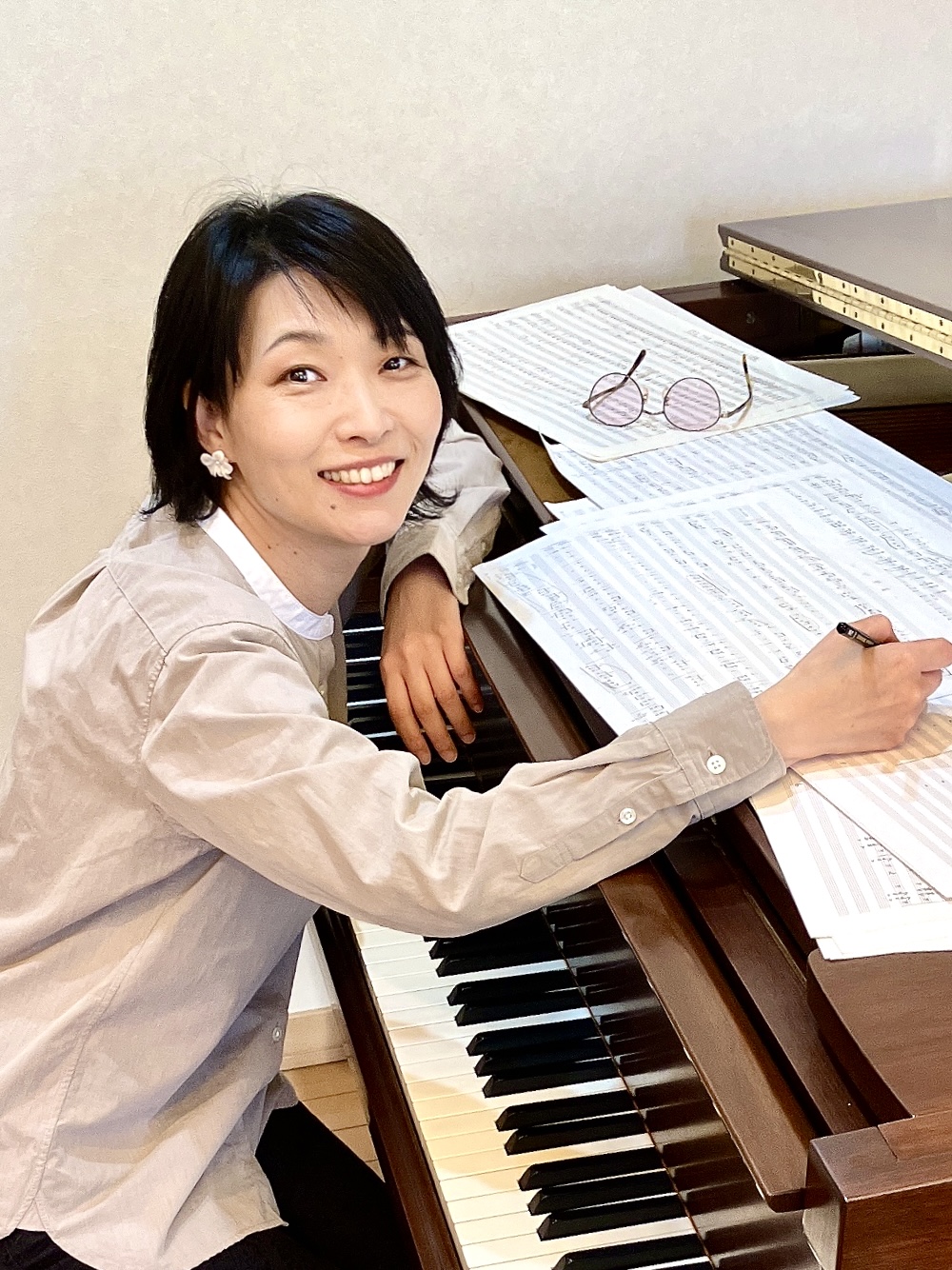 中村あさ美(ピアノ・アコーディオン)